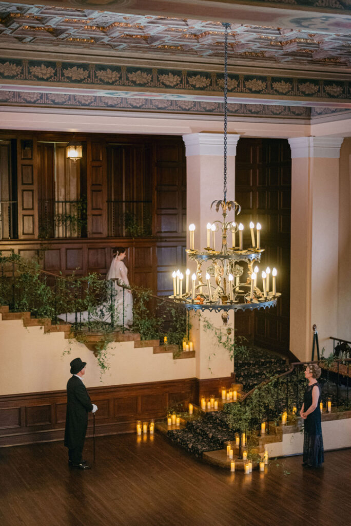 ceremony, The Ebell of Los Angeles, vintage wedding, Los Angeles wedding venue