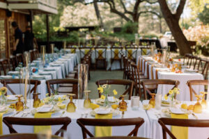 Sacred mountain wedding reception