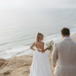 sunset cliffs vow renewal portraits