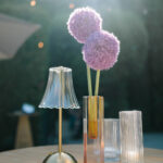 cocktail table from luxury wedding in LA