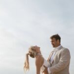sunset cliffs vow renewal portraits